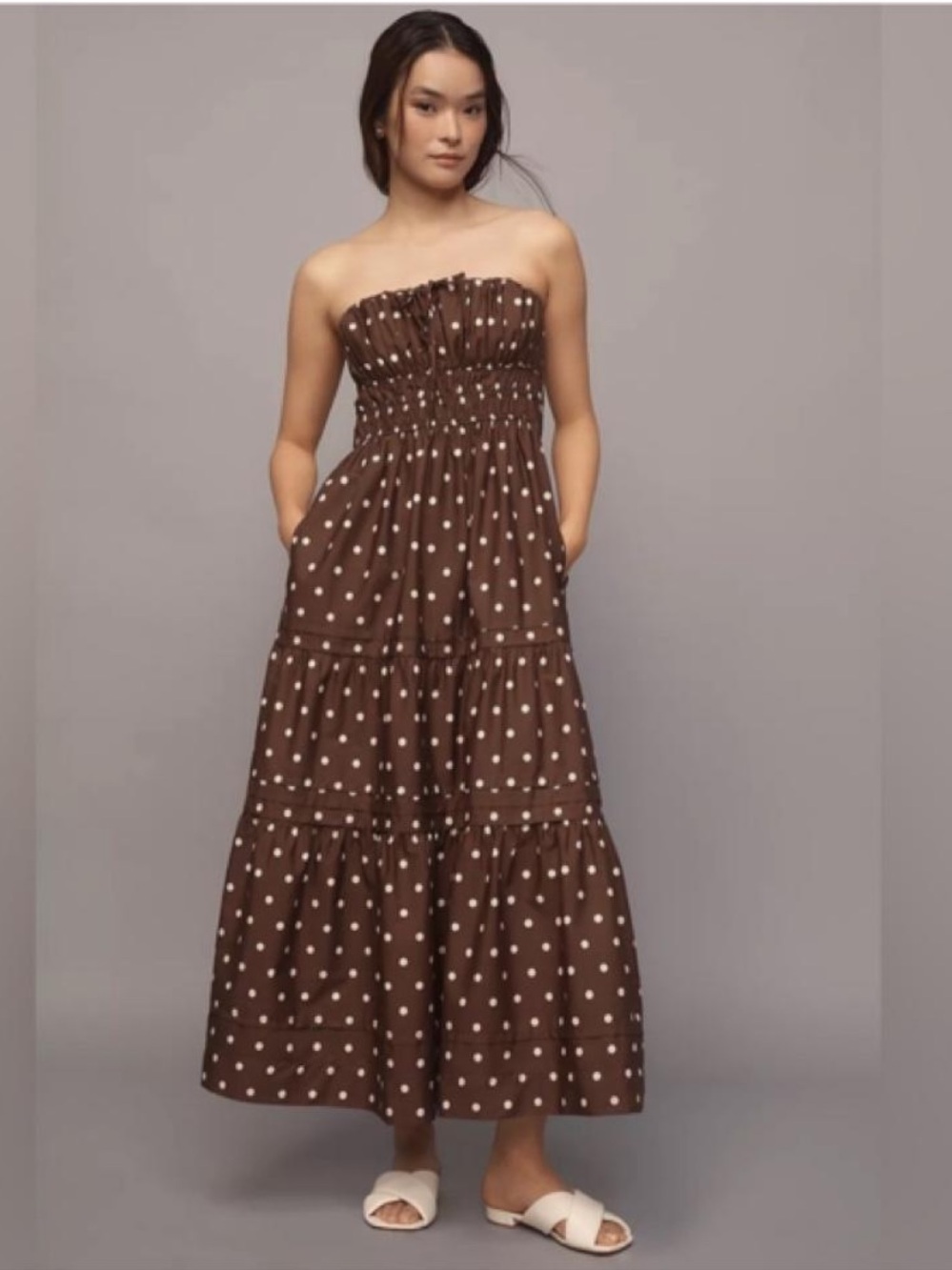 Anthropology Somerset maxi dress